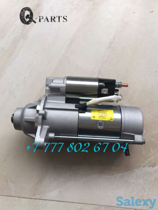 Стартер на колесный экскаватор Hyundai140W, фотография 1