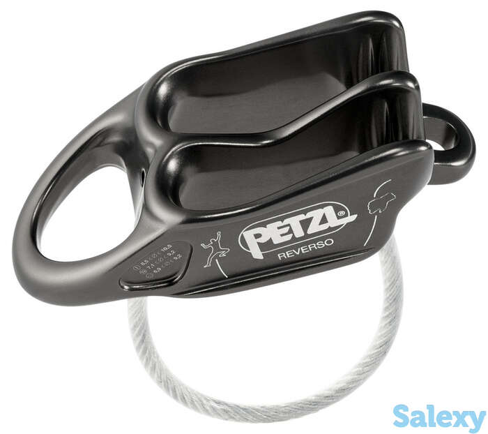 Страховочно-Спусковое Устройство Petzl Reverso Gray, фотография 1