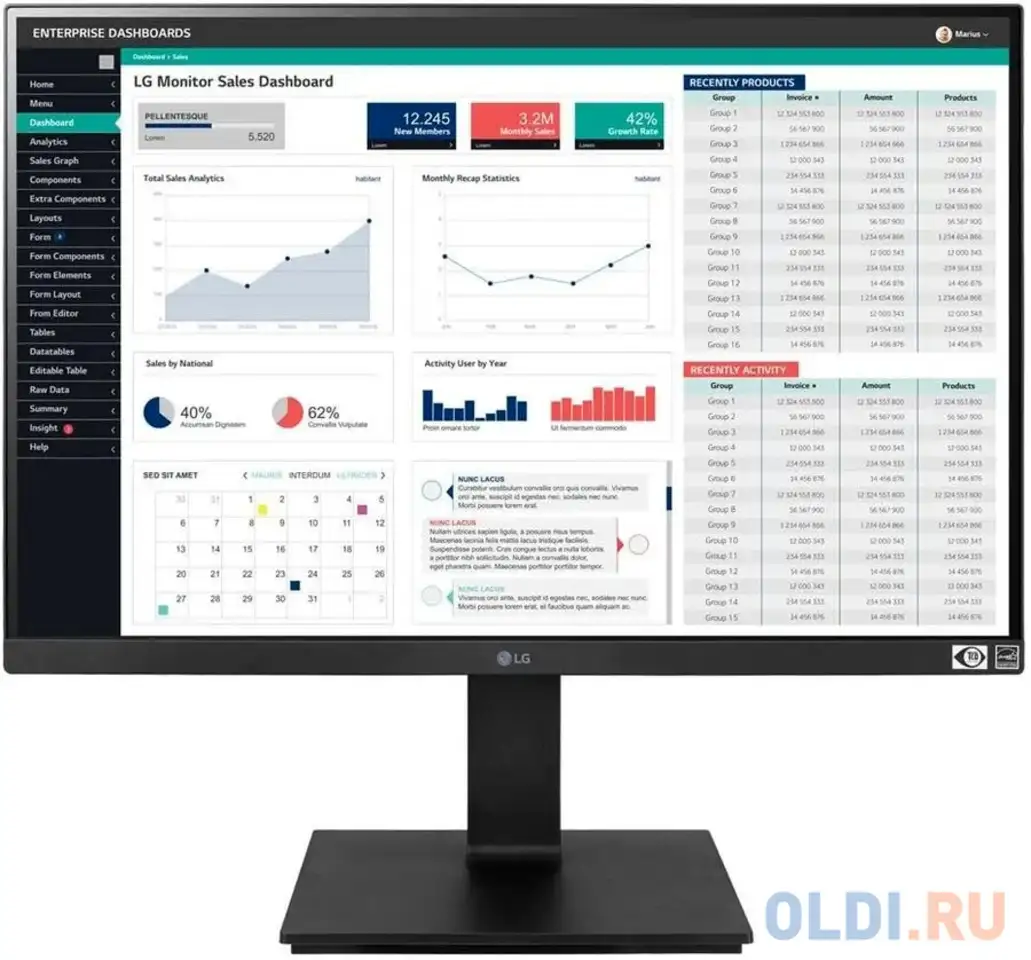 Монитор lg 24
