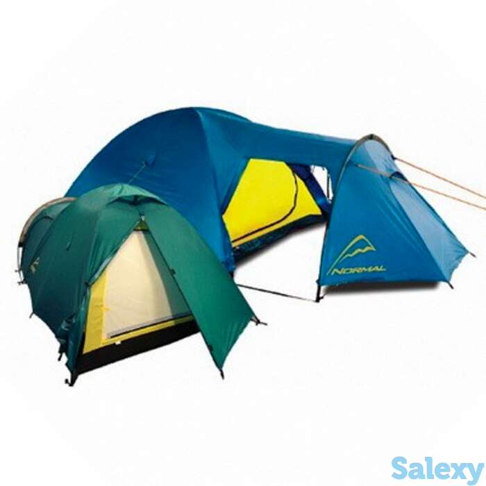 Палатка нормал трубадур 3 plus мор.волна, фотография 1