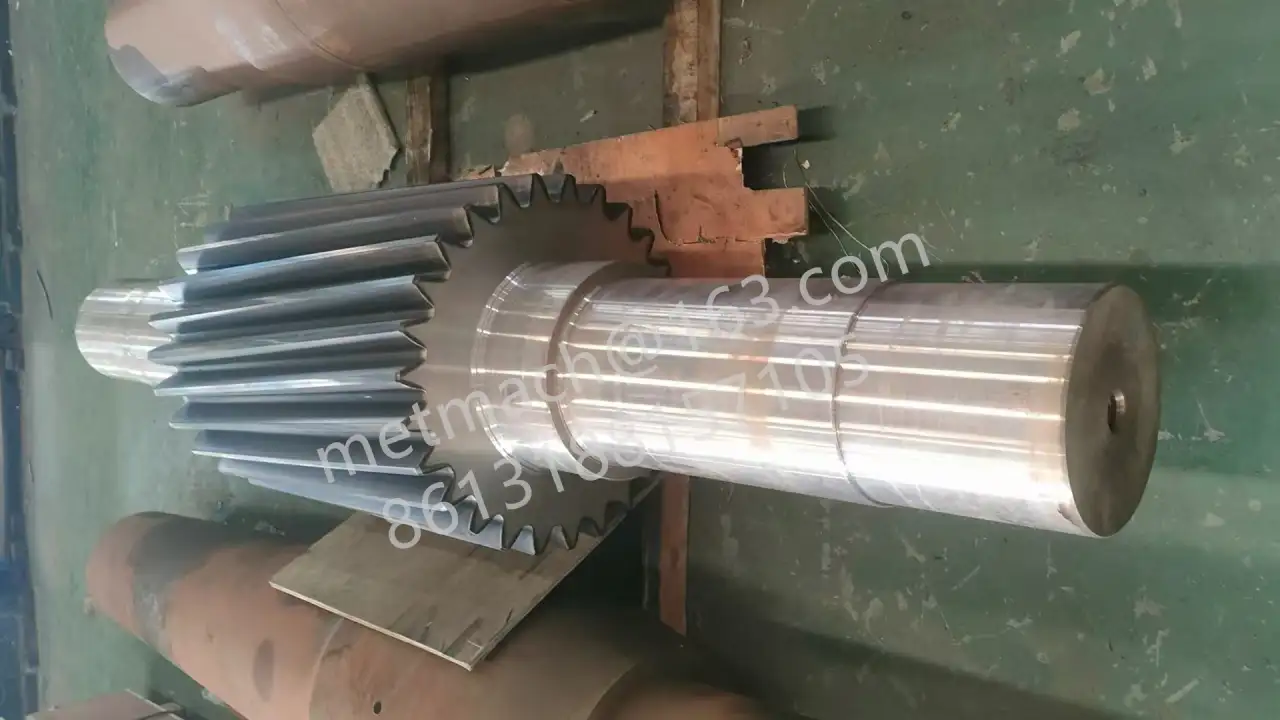 Вал-шестеря для шаровой мельницы МШР МСЦ, фотография 1