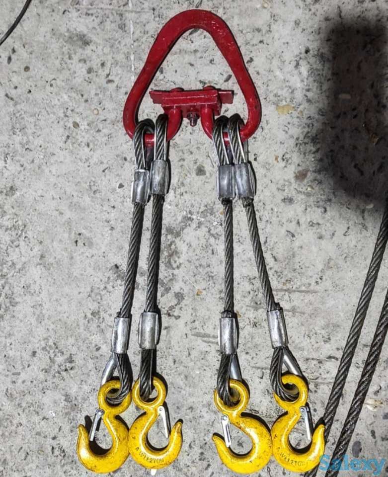 Паук канатный втульный 4 ветки на изготовление, фотография 1