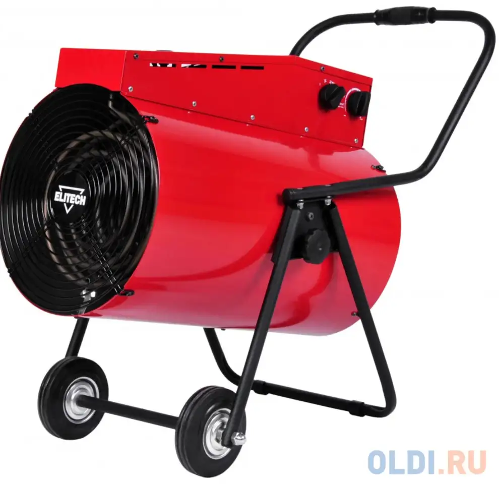 Тепловая пушка elitech тв 30ект 27000 вт красный, фотография 1
