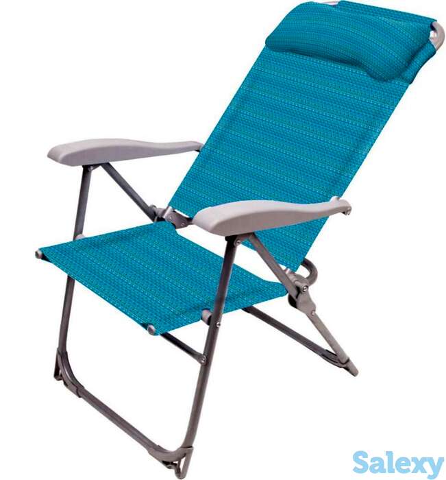 Кресло складное ника к2/б бирюзовое, фотография 1