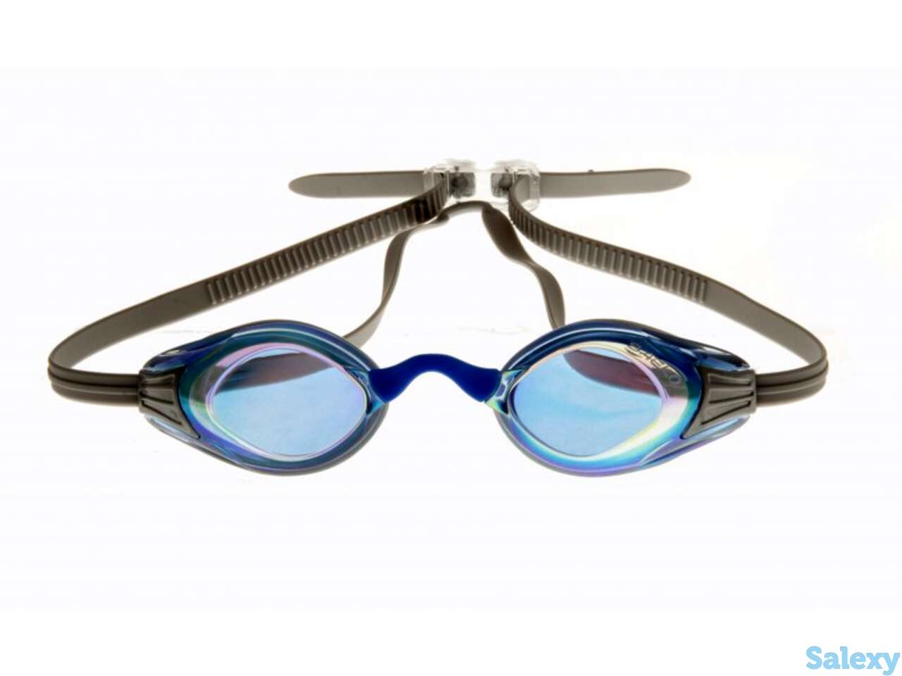Очки для плавания saeko s46uv blast mirror синий серый saeko, фотография 1