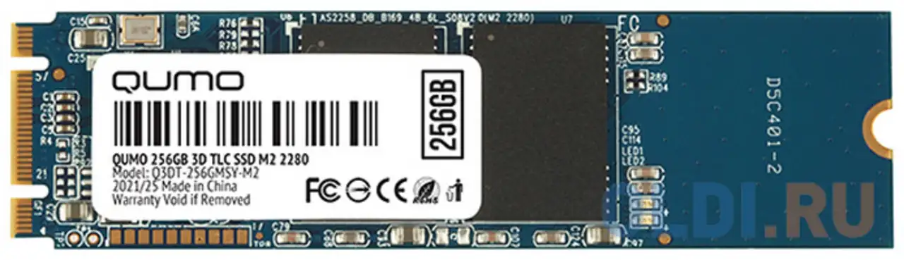 Ssd накопитель qumo novation 256 gb sata-iii, фотография 1