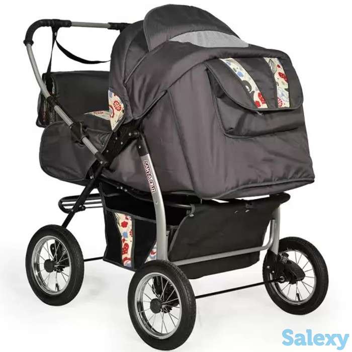 Коляска-трансформер для двойни Indigo Santa Cruz PC, фотография 3