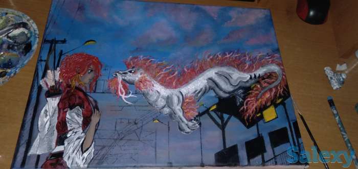 Продам картину маслом, фотография 1