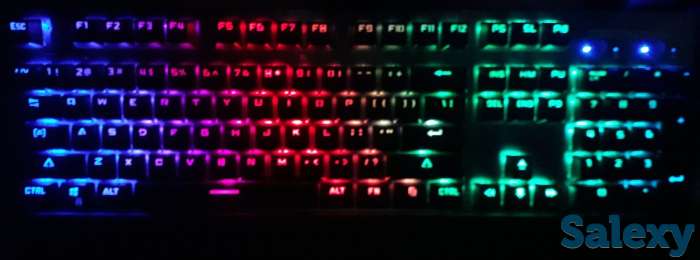 Продам механическую клавиатуру motospedd ck108.вход-usb, фотография 6