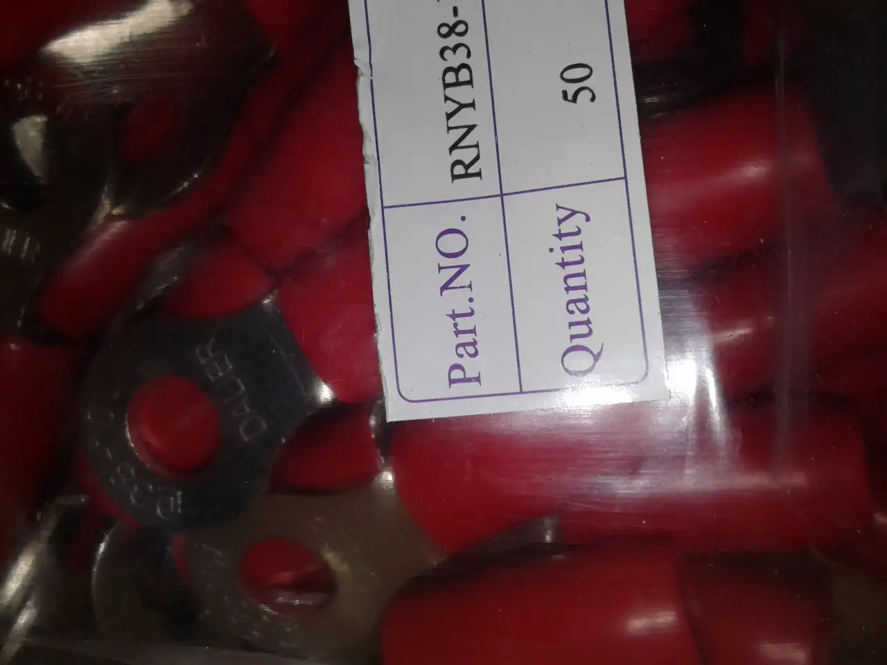 Продам. Наконечник изолированный кольцевой RNYB 38-10L  160A, фотография 1