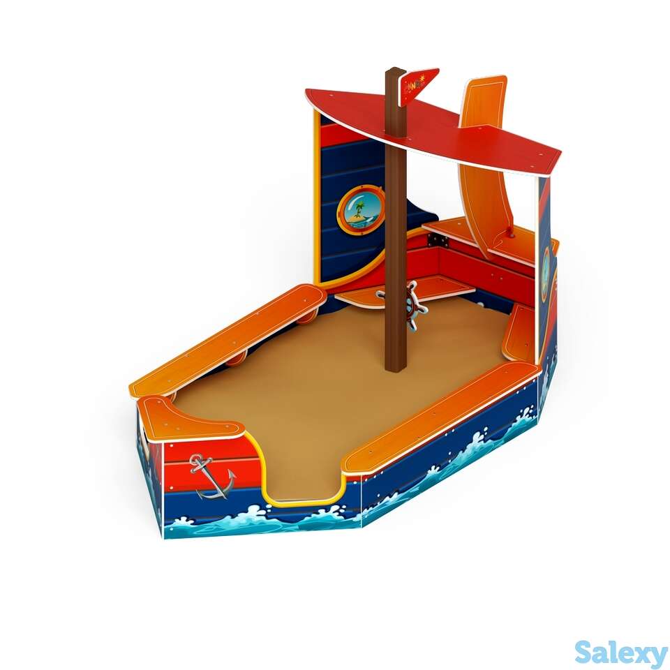 Песочница катерок ио 5.03.02-02, фотография 1