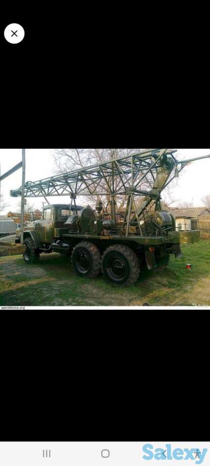 Буровая установка УРБ 2,5, на базе Зил 131, Дизель, фотография 1