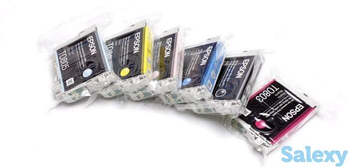 Комплект оригинальных картриджей для epson stylus photo px830fwd, фотография 1