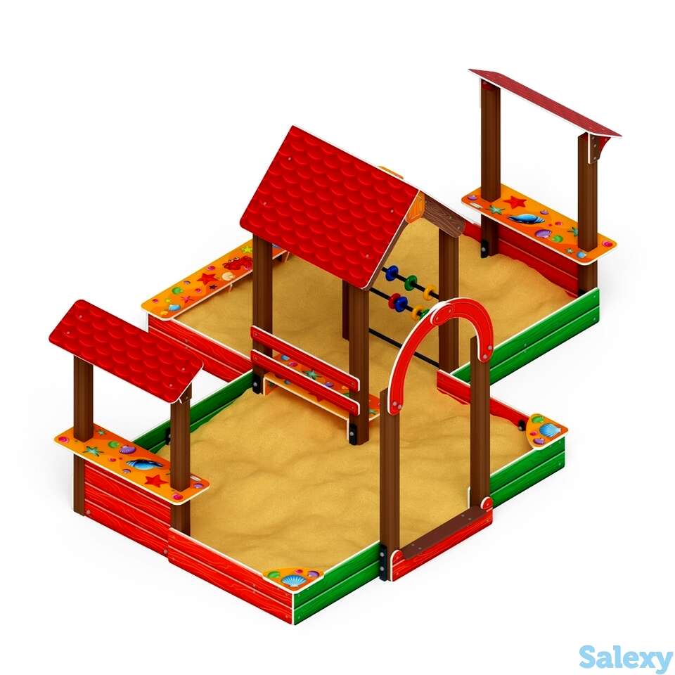 Песочный дворик большой ио 6.01.03-01, фотография 1