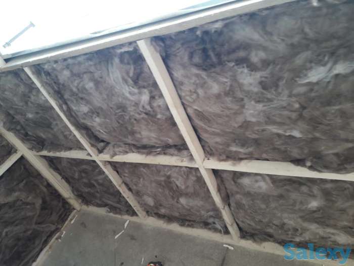 Балконы в Талгаре:утепление, обшивка сайдингом, отделка Мдф декор., фотография 2