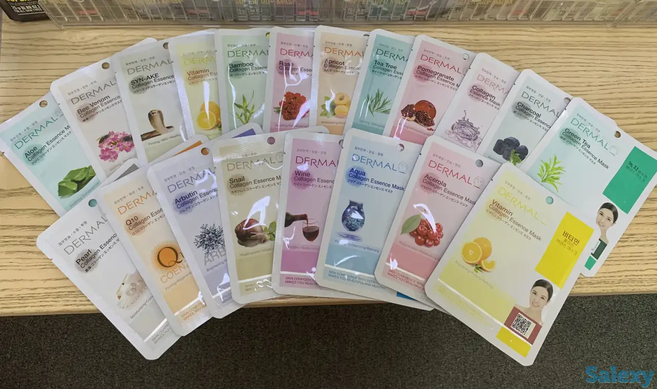 Маски тканевые оптом Ю.Корея, фотография 1