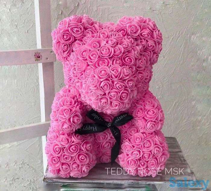 Мишка из роз - это подарок на любой возраст и повод!Доставка, фотография 4