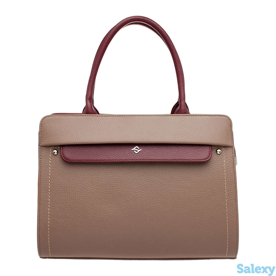 Женская кожаная сумка darnley taupe, фотография 2