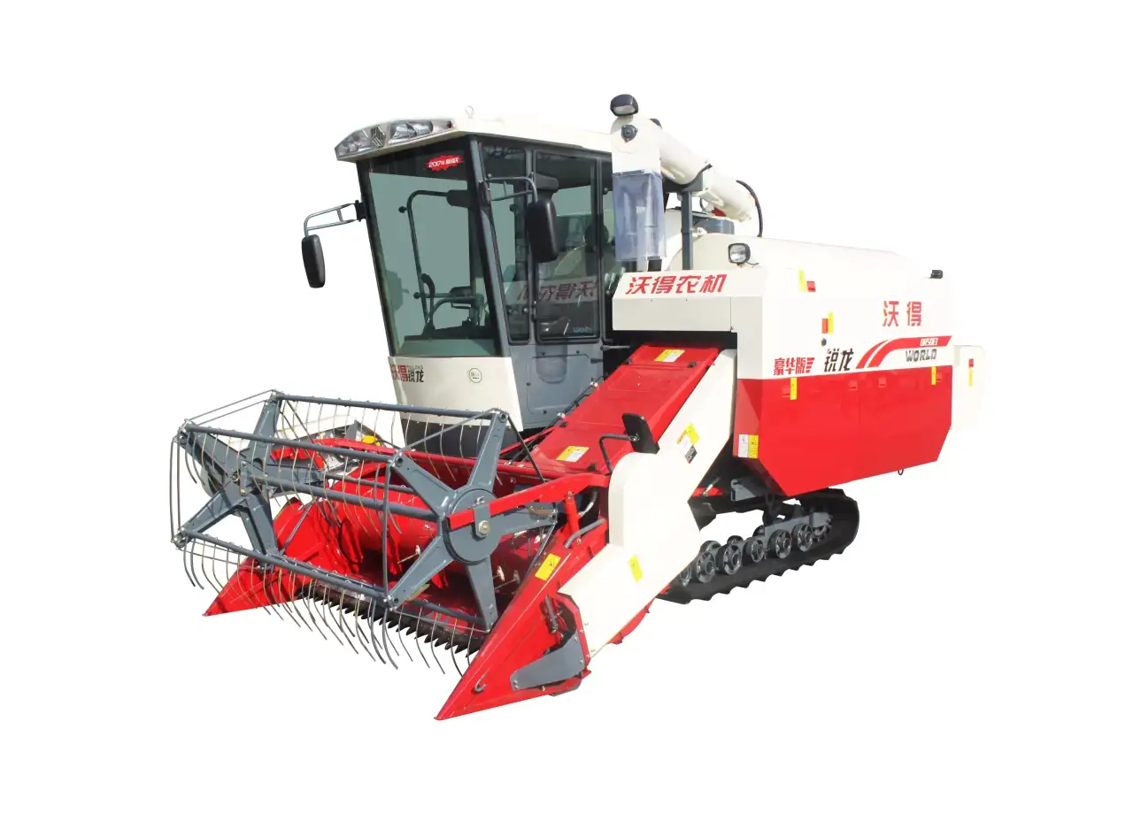 Срочно продается гусеничный рисоуборочный комбайн FM World 4LZ-6.0P, фотография 5