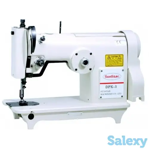 Швейная машинка SunStar DKP-3 ZigZag Одноигольная машина зигзаг челночного стежка,, фотография 1