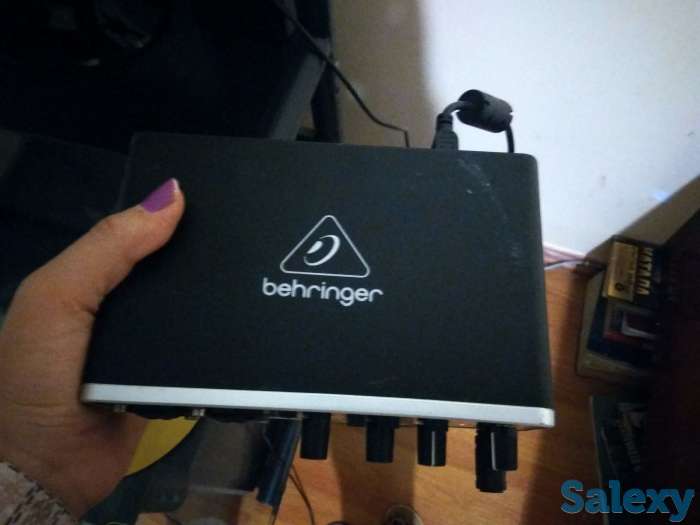 Продается Аудиоинтерфейс behringer, фотография 1