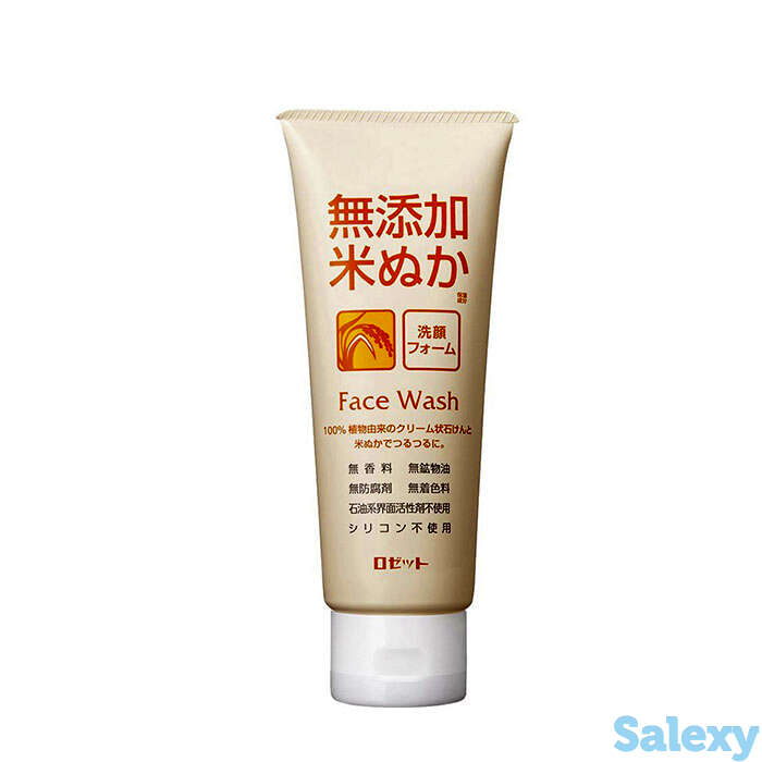 Пенка для умывания rosette additive-free rice face wash foam, фотография 1