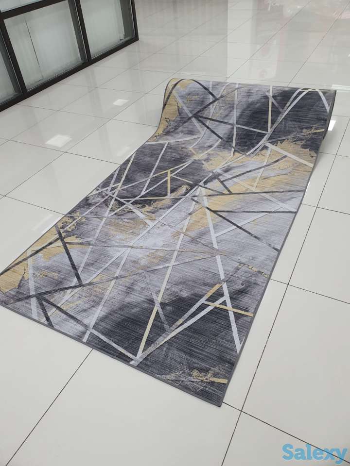 Тренд ковровая дорожка Абстракция коврик 120, 140см Подарок близким, фотография 7