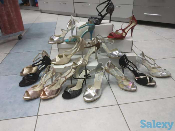Обувь для танцев (Сальса, Бачата, Танго) в наличии, индивидуальный пошив, фотография 1