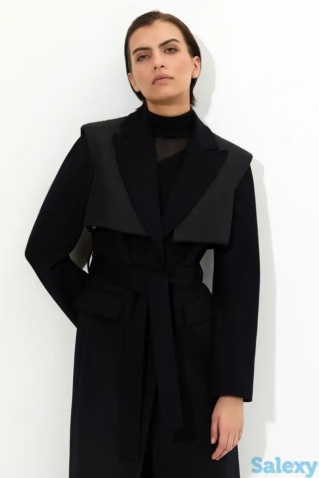 Пальто со съемной манишкой vassa&co, фотография 1