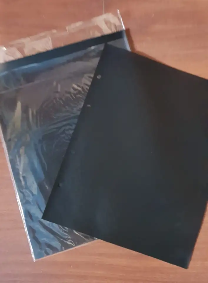 Лист разделительный черный формат Оптима, фотография 2