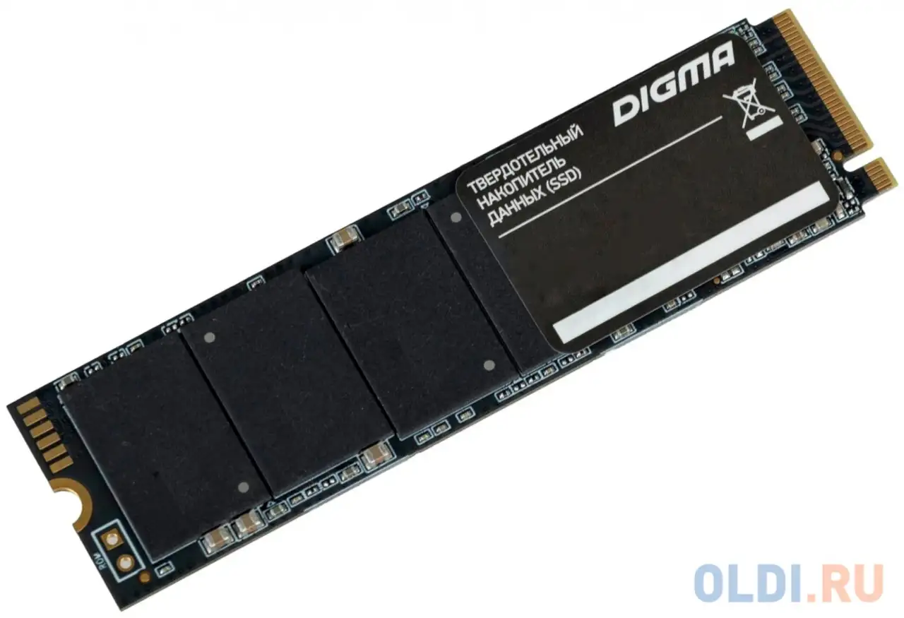 Ssd накопитель digma mega m2 1 tb pci-e 3.0 x4, фотография 1