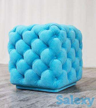 Пуфы с каретной стяжкой в Алматы., фотография 1