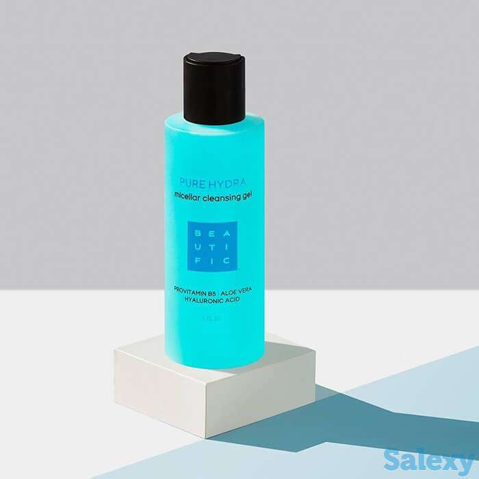 Гель для умывания beautific pure hydra micellar cleansing gel, фотография 3