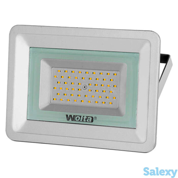 Светодиодный прожектор wolta wfl-50w/06 сдо-50 5500k smd ip 65, фотография 1