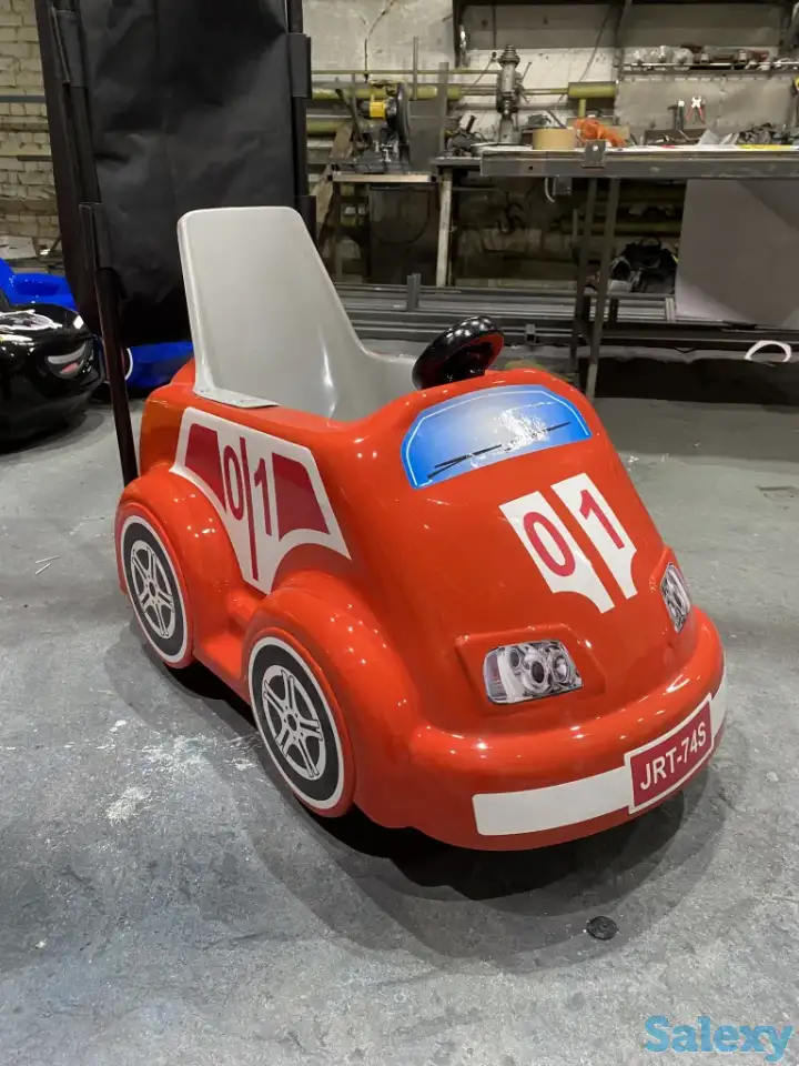 Машинки тележки для торгового центра с видео монитором, фотография 4