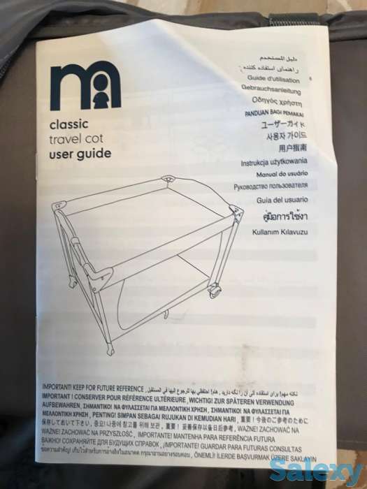 Манеж детский раскладной мобильный, фотография 6