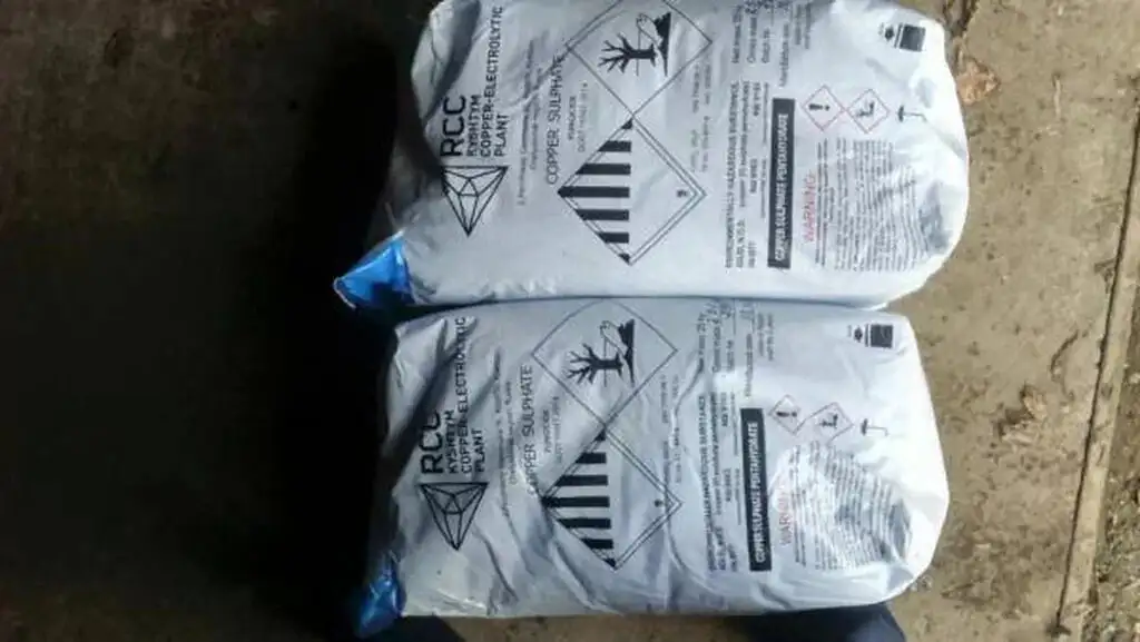 Медный купорос сульфат меди, фотография 1