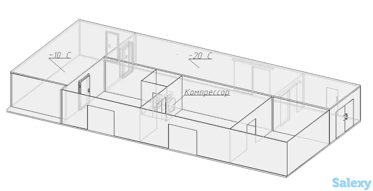Морозильные холодильник камеры промышленного холодильного оборудования, фотография 3