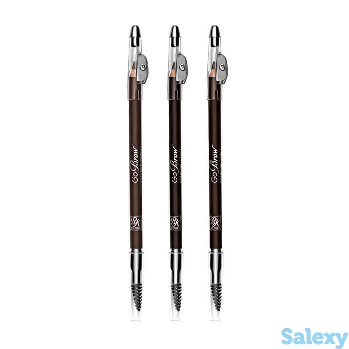 Карандаш для бровей Kiss Go Brow Eyebrow Pencil, Цвет RBWP03 Chocolate Brown, фотография 1