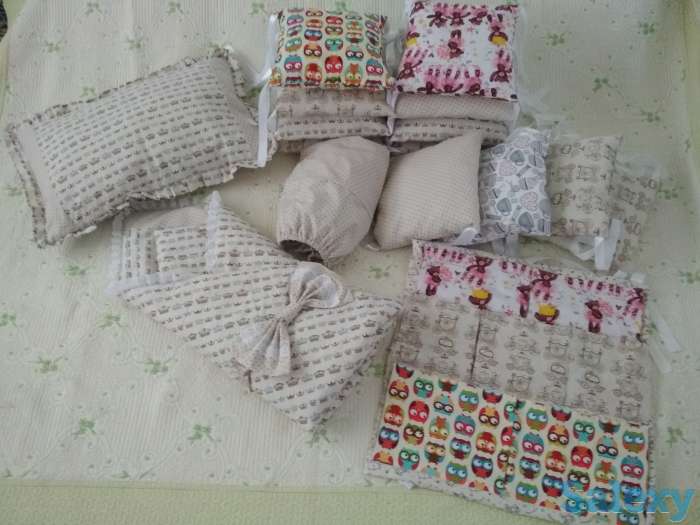 Бортики в кроватку, конверт на выписку, фотография 5