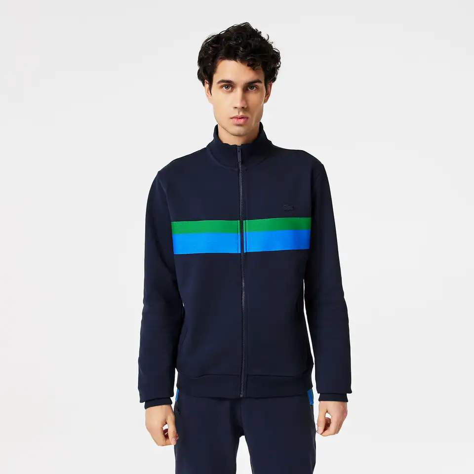Мужская толстовка lacoste casual fit на молнии, фотография 1