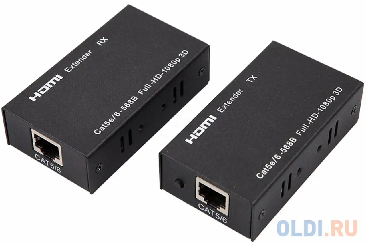 Orient ve045, hdmi extender (tx+rx), актив. удл/ до 60 м по, фотография 1