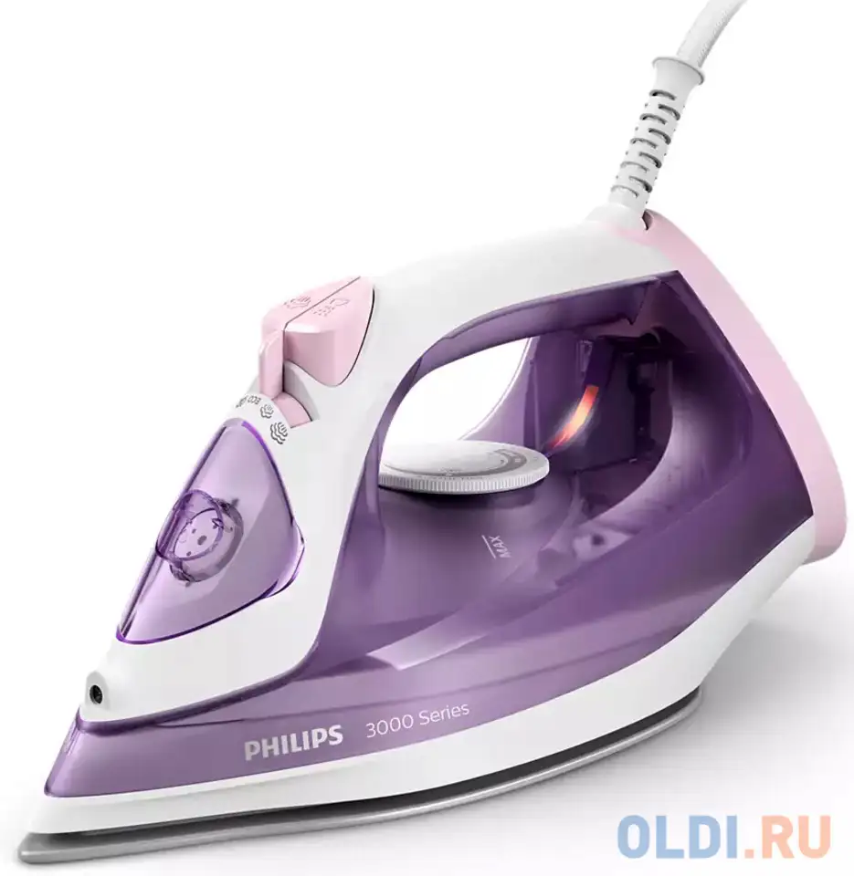 Утюг philips dst3010/30 2000вт сиреневый, фотография 1