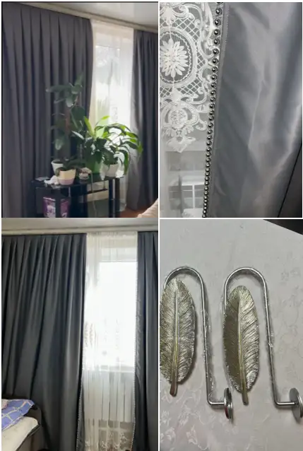 Зала жаа комплект штор сатылады. статыш сыйлыа, фотография 1