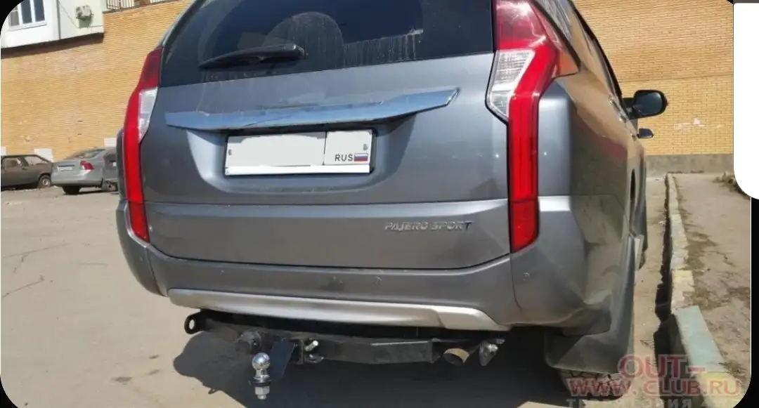 Фаркоп Бизон для Mitsubishi Pajero Sportв т.ч. и сборка ОАЭ, фотография 1