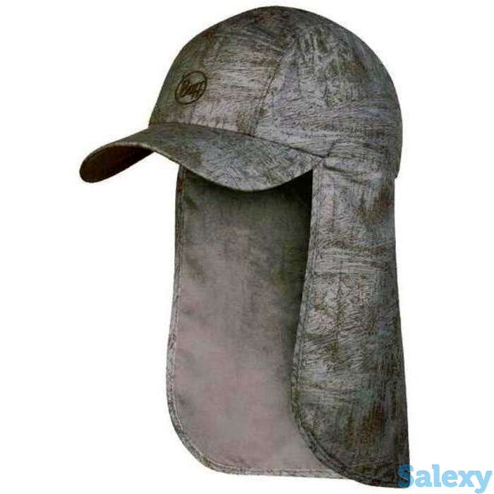 Кепка buff bimini cap zinc silver grey, фотография 1