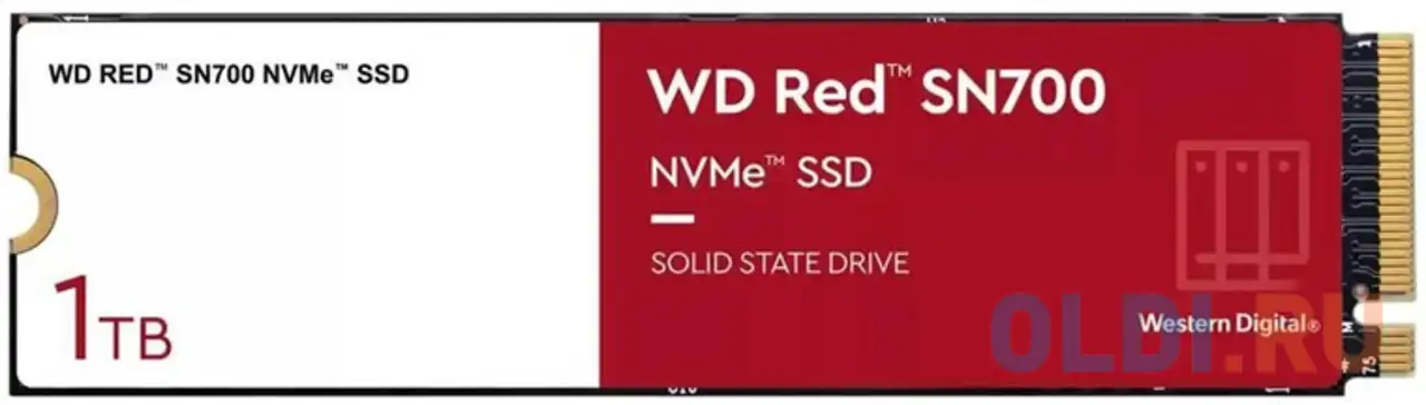 Ssd накопитель western digital red sn700 1 tb pci-e 3.0 x4, фотография 1