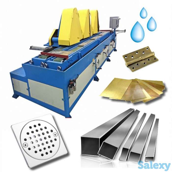 JZ-L6011 Шлифовальный станок для прямоугольной профильной трубы (2 головки)., фотография 1