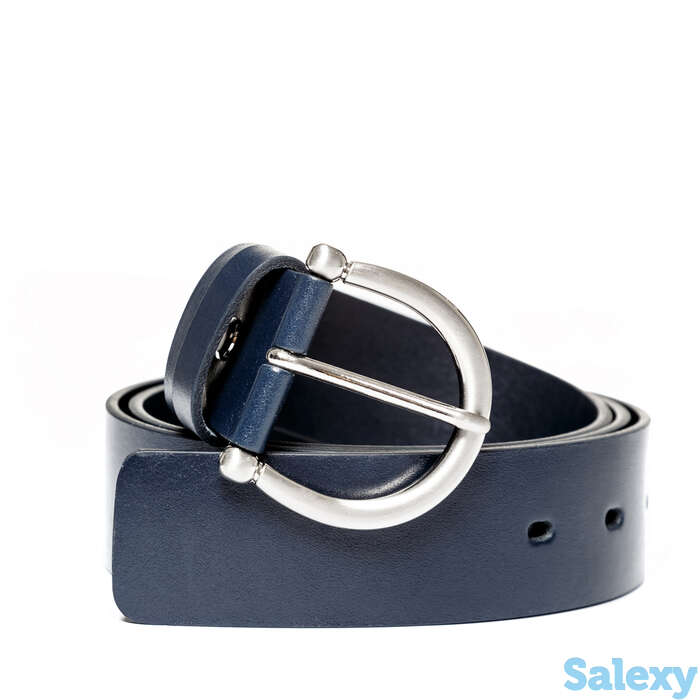 Ремень женский gloster dark blue, фотография 1