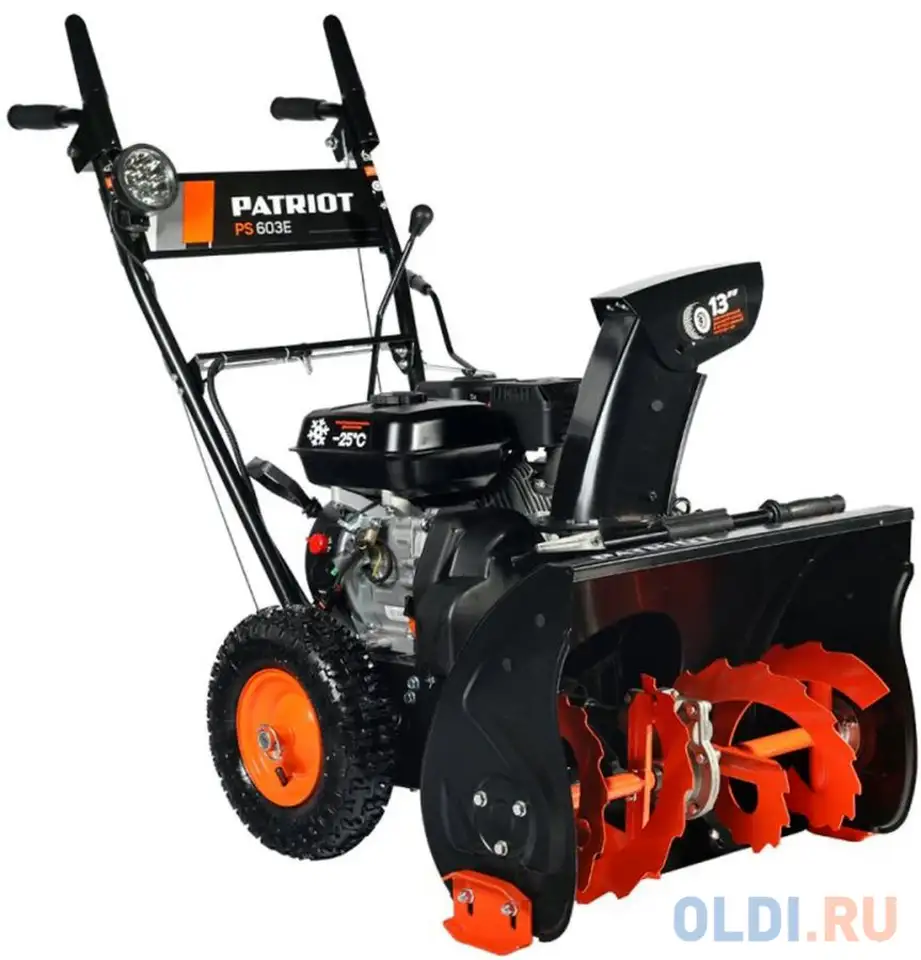 Снегоуборщик patriot ps 603e 426109603, фотография 1